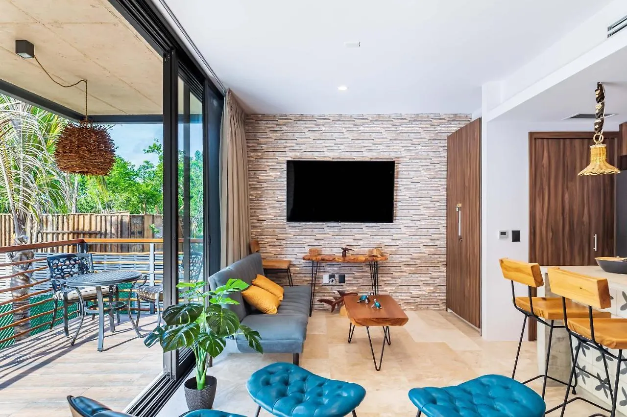 1Br Private Cenote Jungle View Gym 24 7 Security - Xalet B204 Διαμέρισμα Τουλούμ 0*,