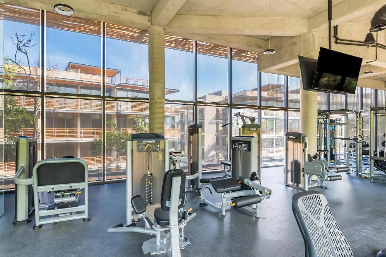 1Br Private Cenote Jungle View Gym 24 7 Security - Xalet B204 Apartment Tulum